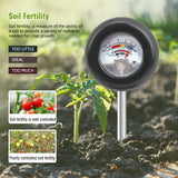 High Accurancy Tester Moisture/PH/Fertility/Sunlight Intensity Testers Planting Detector Soil PH Test Tool