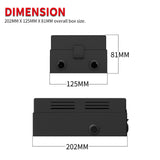 DaierTek 10 Car Relay 12V Box 15 Way Blade Fuse Holder For Automotive Marine With Termianls