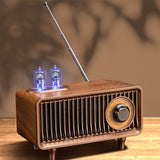 Retro Speaker Mini Retro Phonograph Shape Stereo Speaker Exquisite Gramophone Music Box Table Desk Decoration