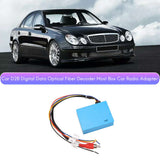Car D2B Digital Data Optical Fiber Decoder Most Box Car Radio Adapter for ML SL E C S CLK Class