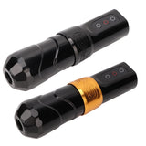 2400mAh 2 in 1 Tattoo Power Supply Machine OLED Screen Coreless Motor Liner Shader Wireless Tattoo Machine Pen