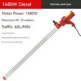 High-power Pumping Portable Electric Well Six-speed Vertical Pump Diesel Oil Drum