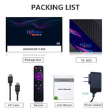H96 Mini V8 Android 10.0 TV 2GB RAM 16GB ROM RK3228A Quad-core 2.4G WIFI USB2.0 1000M 4K Media Player Set Top Box