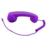 Retro Mobile Receiver Vintage Style 3.5MM Phone Handset with Adjustable Volume And Microphone Calls for Communication