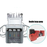 6 in 1 instrument Oxygen Jet Microdermabrasion Dermabrasion RF Spa Facial hine Vacuum face Water Hydro Diamond Peeling Household Beauty Equipment
