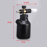 Electric Motorbike Wash Foam Sprayer foam Corrosion Resistant Adjustable Acid Alkali Automatic Pressure Gun for Car Cleaning