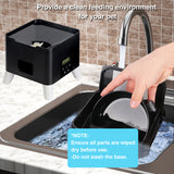3L Timing Smart Automatic Pet Feeder For Cats Button Intelligent Dry Food Dispenser Dog Bowl