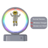 Magnetic Levitating Bluetooth Speaker ating Astronaut Speakers Sound Box with LED Light Show Wireless Charger New