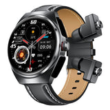 New Smart Men Two in One TWS Wireless Headset Bluetooth Call NFC Heart Rate IP68 Waterproof Sports Watch for IOS Android