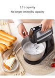 Electric Food Table Stand, Cake Dough Mixer, Handheld Egg Beater, Blender, Baking, Whipping Cream hine, 3.5L, 400W