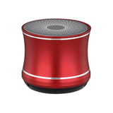 Alloy Speaker Metal Card Speaker Mini Subwoofer Portable Outdoor Wireless Speaker For Camping House Office Travel