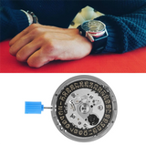 For SEIKO Japan NH35A Mechanical Watch Movement 24 Jewels NH35 Automatic Mechanism 3.8 O'Clock Gold