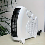 1Pcs Small Electric Heater ,Ceramic Personal Space Heater Portable Silent Heater Fan For Office With Constant Temperature Heating And Overheat Protection ,2S Fast Heating Space Electric Heater And Dual Speed Adjustable Temperature (UK Plug)