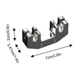 Practice Mute Metal Silencer Music Instrument Replacement Parts for Late Night Cello Practicing