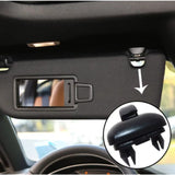 Car Sun Visor Cap Clip Hook Fi Clips for AUDI A1 A3 A4 A5 Q3 Q5 S3 S4 S5 TT Allroad Interior Accessories Bracket