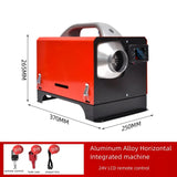 Parking fuel 12v24v all-in-one truck electric three-wheeled household firewood car heater