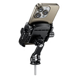 Adjustable Bike Holder - Bicycle/Scooter/ Motorcycle Phone Mount with Anti-Vibration for 5.4 - 7.2 Inch Phones