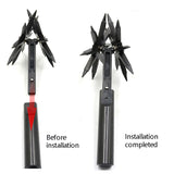 New Household Soil Turning Lawn Blade Garden Aerator Rotary Tiller Loosening Tool