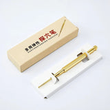 Brass Acupunctures Point Probe Auricular Detection Pen Beauty Ear Reflex Zone Health Care Massage Stick