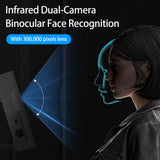 Attendance Face Time Clock Support Fingerprint Password Palm Print Facial Fast Recognition for Employees Access