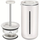 1pc, 450ML Multifunctional U-Shaped Coffee and Tea Pressing Pot - Perfect for Fruit Tea and Water Bottle