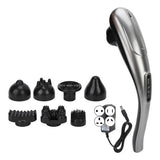 Handheld Body Massager 10 Strength Gears 8 Heads High Frequency Vibration Deep Tissue Massage Machine 100‑240V g