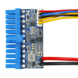 DC-DC Power Board Full Set Of Wires Plastic Solid State Power Module Suitable For DC-ATX Direct Plug-In Power Board 120W 12V