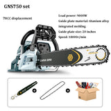 Household Gasoline Logging Small Portable Chain Electric Saw Wood Cutting Equipment