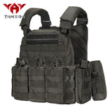 Combat Camouflage Amphibious Tactical Vest Outdoor Military Fan CS Tactical Vest