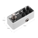 Mooer Guitar Pedal Compresor Matchbox Digital Preamp Guitar Effect Pedal Classic American Style Musical Instrument Effector