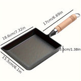 1pc Tamagoyaki Pan, Square Egg Pan Japanese Omelette Pan Nonstick Omelet Maker, Cookware, Kitchenware, Kitchen Items