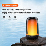 Bluetooth with5W Audio,Wireless HiFi Portable Speaker IPX5 Waterproof,Outdoor Multiple connection modes,Christmas Gift