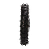 Front Wheel Tyre Long Service Life 2.5‑10 Front Wheel Assembly Durable Rubber Metal Wear Resistant High Friction for