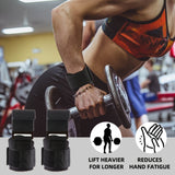 1pair Heavy Lifting Hooks Heavy Lifting Wrist Straps, Pull Up Deadlift Straps Power Lifting Grip Pads