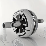 1pc Abdominal Exercise Wheel, Core Strength Training Roller Set, With Push-up Pole Knee Pad, Home Gym Fitness