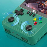 X9 Retro Handheld Console Dual 3D Joystick 3.5in IPS Screen Mini Video Game Players 10000+ Games with 32G Card for PSP