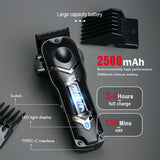 2024 New WMARK NG-2047 Hot Selg Rechargeable Clippers Hair Cutting hine with DLC fade blade