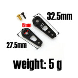 Aluminum Alloy 25T Angle Adjustable Arm Double Head Horn For Futaba Savox Servo HSP HD Xcore RC Car