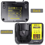 DCB112 2A Lithium for 10.8-20V Li-ion Battery Charger DCB206 DCB205 DCB204 DCB203 DCB120 DCB107 DCB115