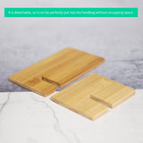 Wooden Cell Tablet Phone Dock Cradle Holder Stand Compatible with iOS & All Android Smartphone Accessories