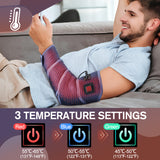 Electric Heated Pad Wrap for Arm Foot Wrist Support Brace Warmer Hot Compression Wristband Tendinitis Hand Care Belt
