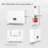 110V 220V Tankless Instant Electric Water Heater with Touch Panel Remote Control for Kitchen Bathroom Accessory