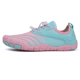 Men's women's sports and fitness swimming, diving, snorkeling, beach breathable speed interference water shoes, five finger river tracing shoes