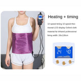 Electric far infrared heating belt hot pack moxibustion treasure waist warm stoh physiotherapy