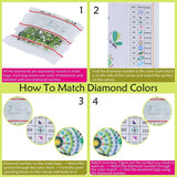 8Pcs Diamond Painting Kit For Garden Decor,Butterfly Stakes Diamond Art,Butterflies For Crafts
