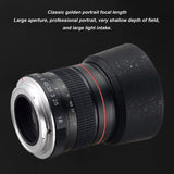 85Mm For Canon F1.8 Large Aperture Fixed Portrait ro Pure Manual Focus SLR Camera Lens