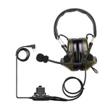 EHK007 Head mounted Electronic Pickup Noise Reduction Earphones for Hearing Protection M-Head IPX4