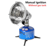 Mini Electronic Ignition Outdoor Heater Small Sun Portable Heating Stove Without Gas Tank For Camping Fishing