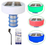 Solar Copper Pool Ionizer - Keeps Pool Cleaner and Clear, 85% Less Chlorine, Up to 35000 Gal