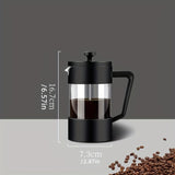 Brew Delicious Coffee at Home with This 1pc Coffee Maker - 350/600/1000ml Capacity!